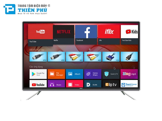 Smart Tivi Asanzo 55 Inch 55AG800 Kính Cường Lực Full HD