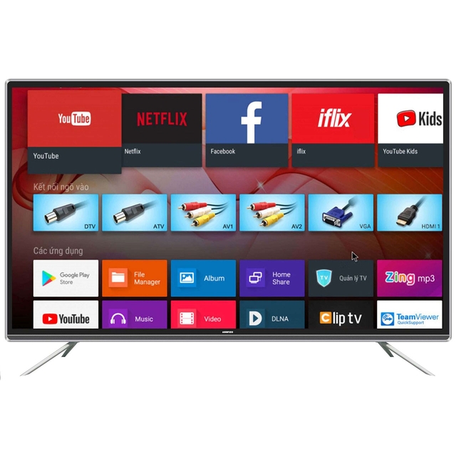 Smart Tivi Asanzo 55 Inch 55AG800 Kính Cường Lực Full HD