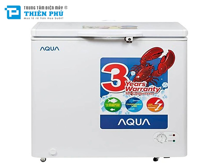 Tủ Đông Aqua Dàn Nhôm AQF-C260 1 Ngăn Dung Tích 161 Lít