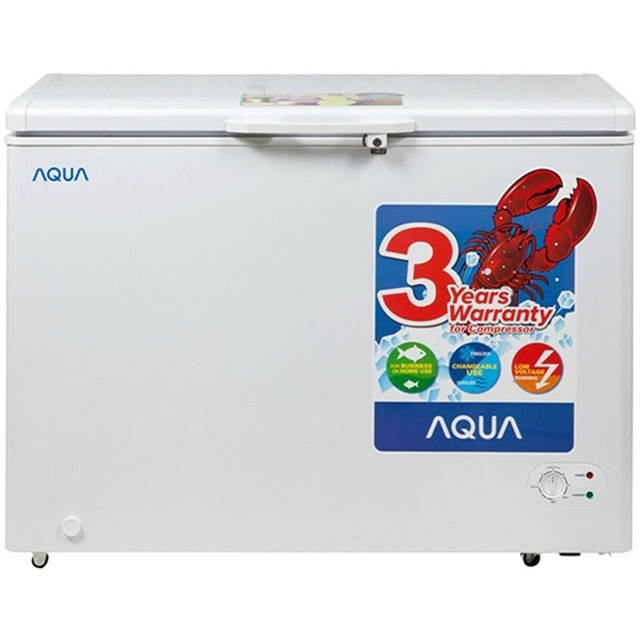 Tủ Đông Aqua Dàn Nhôm AQF-C310 1 Ngăn Dung Tích 202 Lít