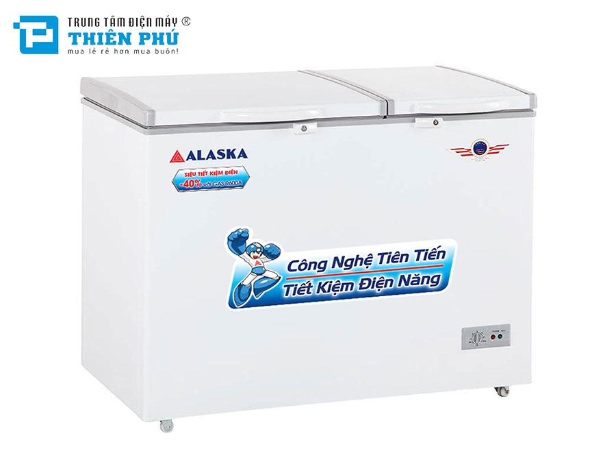 Tủ Đông Alaska 2 Ngăn 350 Lít BCD-3571