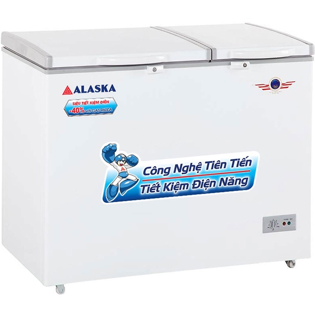 Tủ Đông Alaska 2 Ngăn 350 Lít BCD-3571