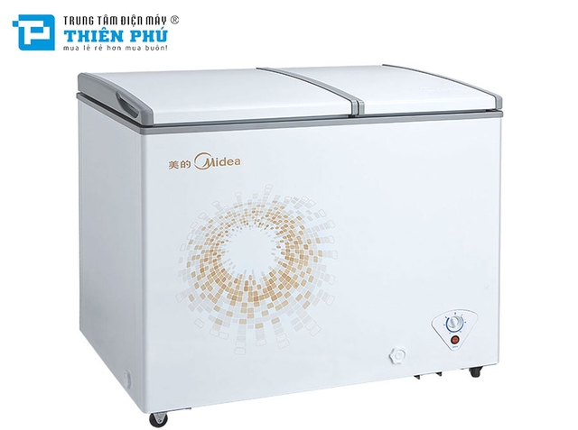 Tủ Đông Midea FMD-350(N) 2 Ngăn 2 Cánh 300 Lít