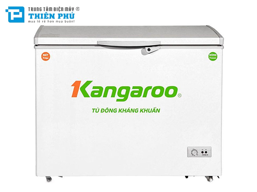 Tủ Đông Kangaroo Dàn Đồng KG298C1 1 Ngăn 298 Lít