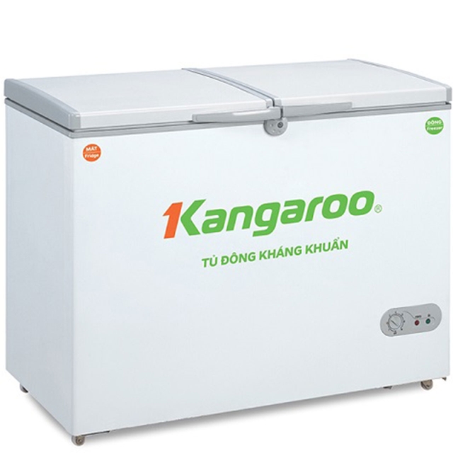 Tủ Đông Kangaroo Dàn Nhôm KG566A2 2 Ngăn 2 Cánh 566 Lít