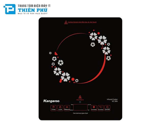 Bếp Hồng Ngoại Đơn Kangaroo KG386i
