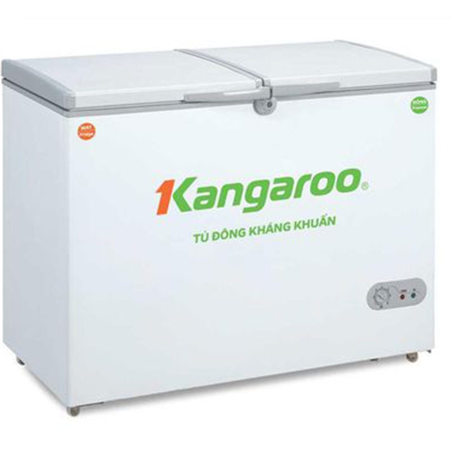 Tủ Đông Kangaroo Dàn Đồng KG388C1 1 Ngăn 2 Cánh 388 Lít