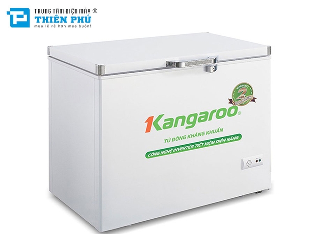 Tủ Đông Kangaroo Inverter Dàn Đồng KG428IC1 1 Ngăn 428 Lít