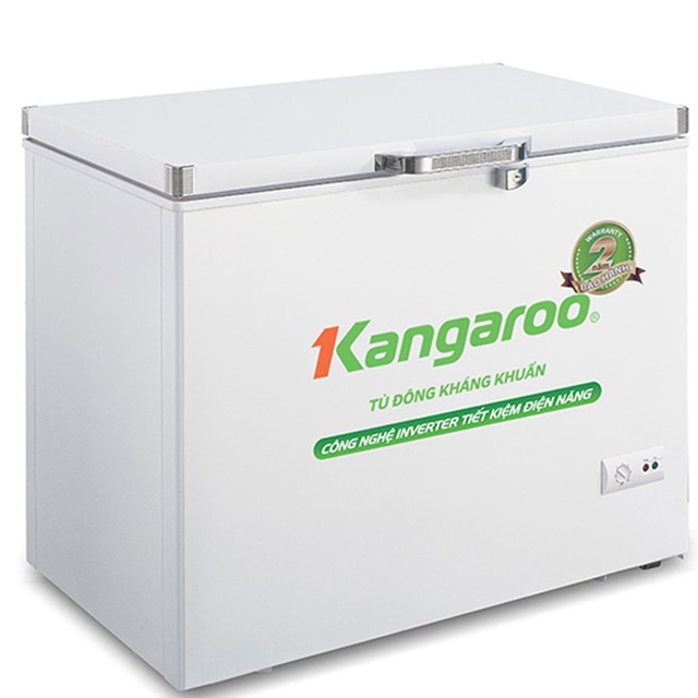 Tủ Đông Kangaroo Inverter Dàn Đồng KG428IC1 1 Ngăn 428 Lít