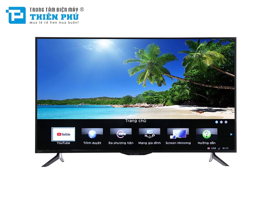 Smart Tivi Sharp 50 Inch LC-50SA5500X Full HD AquoMotion