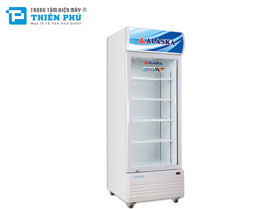 Tủ Mát Alaska 1 Cánh LC-833C 500 Lít Dàn Đồng