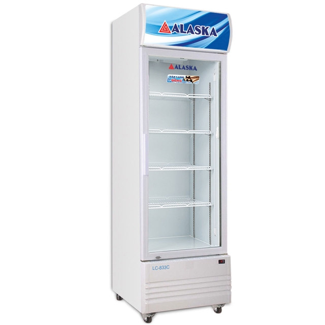 Tủ Mát Alaska 1 Cánh LC-833C 500 Lít Dàn Đồng