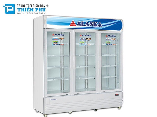 Tủ Mát Alaska 3 cánh 1400 Lít SL-14C3 Dàn Đồng