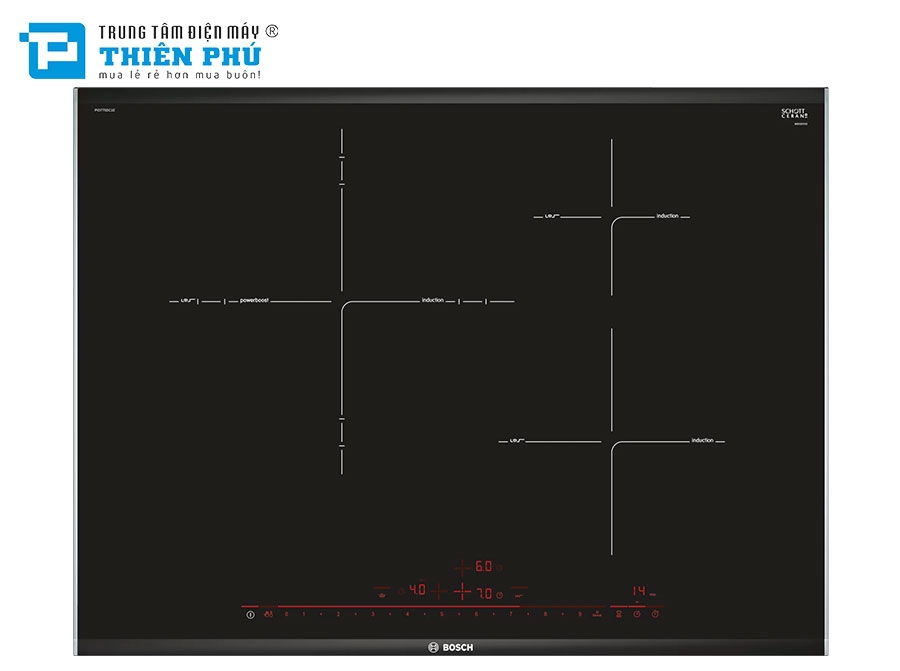 Bếp Từ Bosch PID775DC1E 3 Vùng Nấu Series 8
