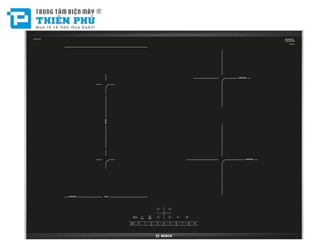 Bếp Từ Bosch PVS775FC5E 4 Vùng Nấu Series 6