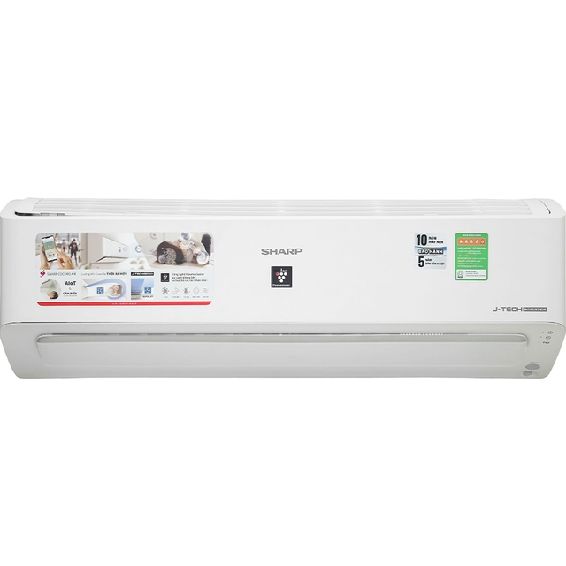 Điều Hòa Sharp 18000Btu 1 Chiều Inverter AH-XP18YMW