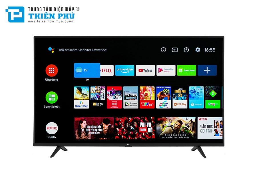 Android Tivi TCL 50 Inch 4K UHD 50P615