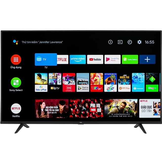 Android Tivi TCL 55 Inch 4K UHD 55P615