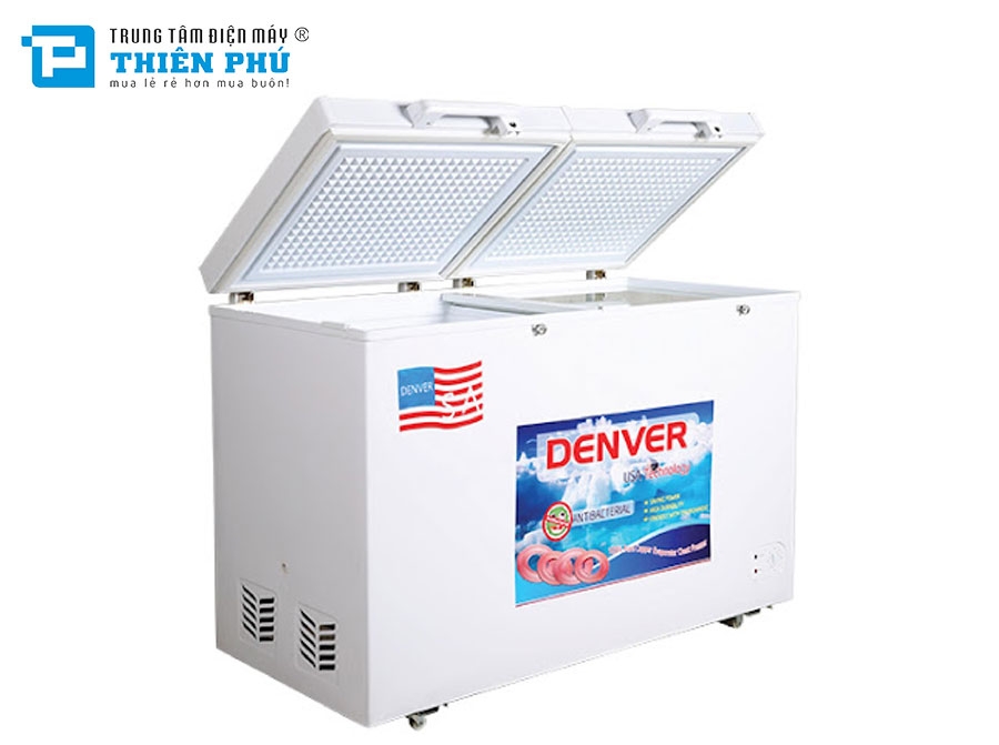 Tủ Đông Denver 750 Lít AS 1500MD 2 Cánh 1 Ngăn Đông