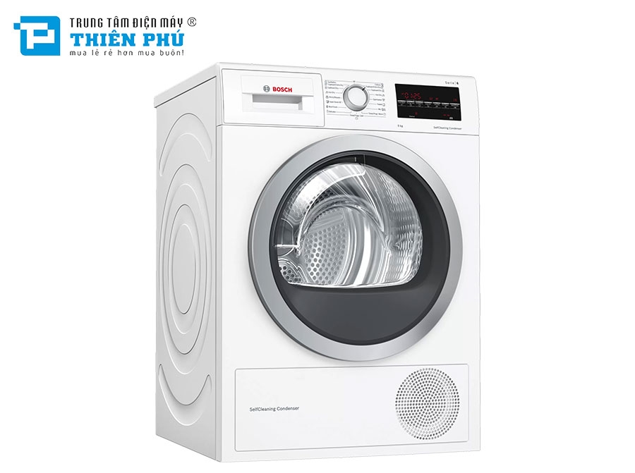 Máy Sấy Quần Áo Bosch 9Kg WTW85400SG Series 6