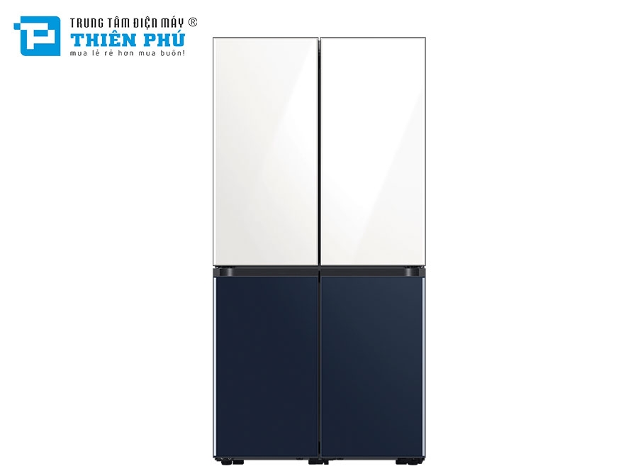 Tủ Lạnh Samsung Inverter BESPOKE 4 Cánh Multidoor RF60A91R177/SV 599 Lít