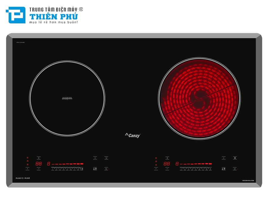 Bếp Điện Từ Đôi Canzy CZ ML86B