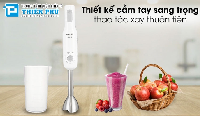 Top 3 máy xay sinh tố Philips cầm tay nhỏ gọn dùng cực tốt bạn nên tham khảo