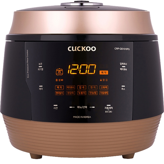 Nồi Cơm Áp Suất Điện Tử Cuckoo 1.8 Lít CRP-QS1010FG