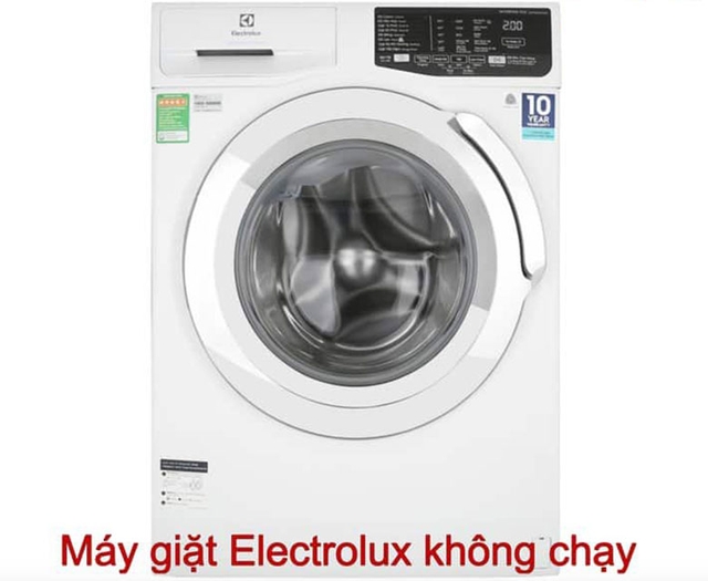 Máy giặt Electrolux tự ngắt không hoạt động được. Nguyên nhân và cách khắc phục