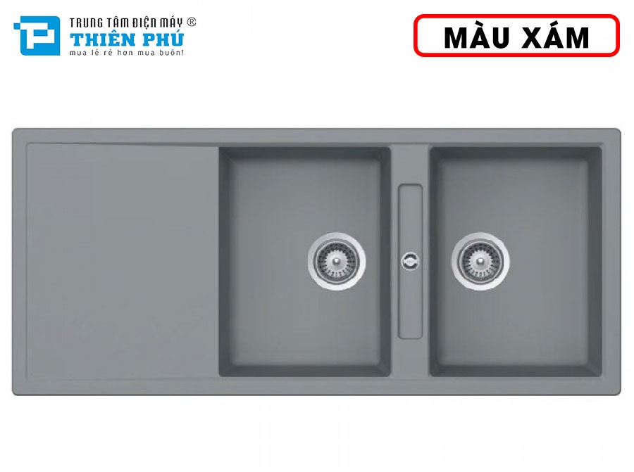 Chậu Rửa Bát Hafele HS20-GKD2S80