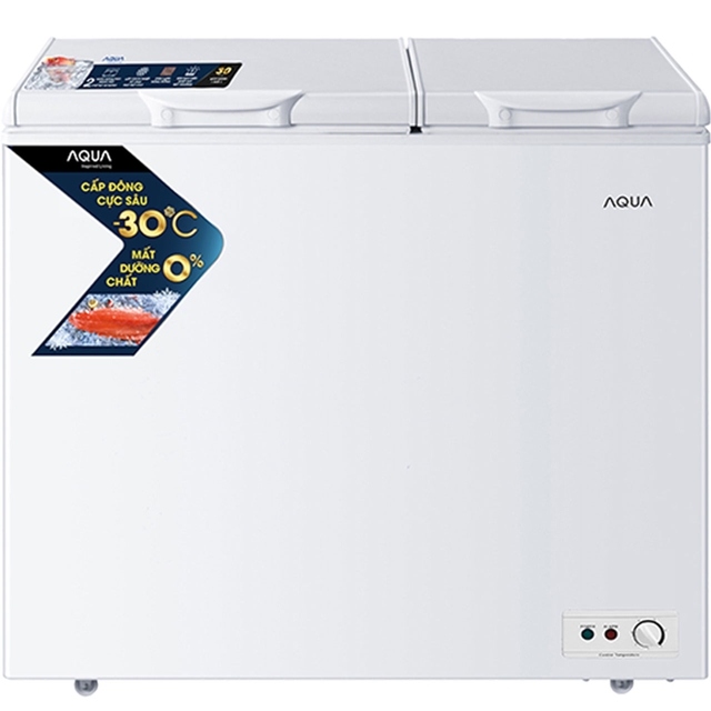 Tủ Đông Aqua AQF-C3102S 2 Ngăn 211 Lít