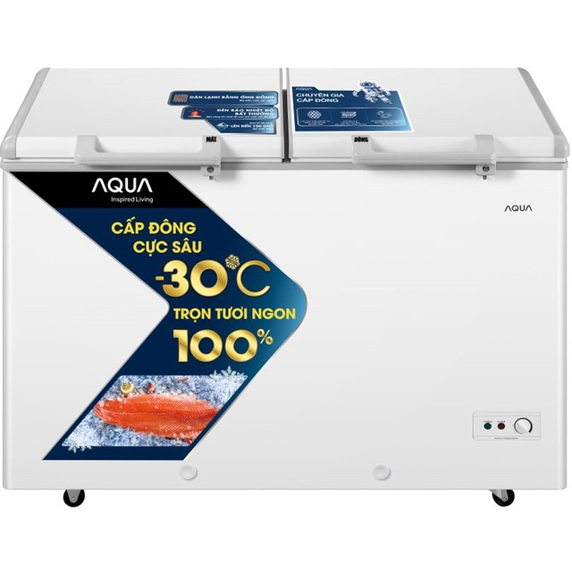 Tủ Đông Aqua AQF-C4202S 2 Ngăn 295 Lít