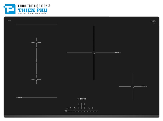 Bếp Từ Bosch PVS831FB5E 4 Vùng Nấu Series 6