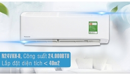 Vì sao bạn nên lựa chọn Điều Hòa Panasonic 24000Btu 1 Chiều CU/CS-N24ZKH-8