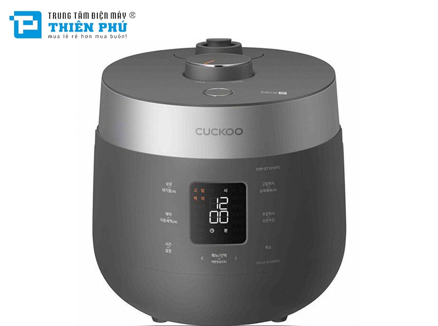 Nồi Cơm Điện Tử Áp Suất Kép Cuckoo CRP-ST1010FG 1.8L