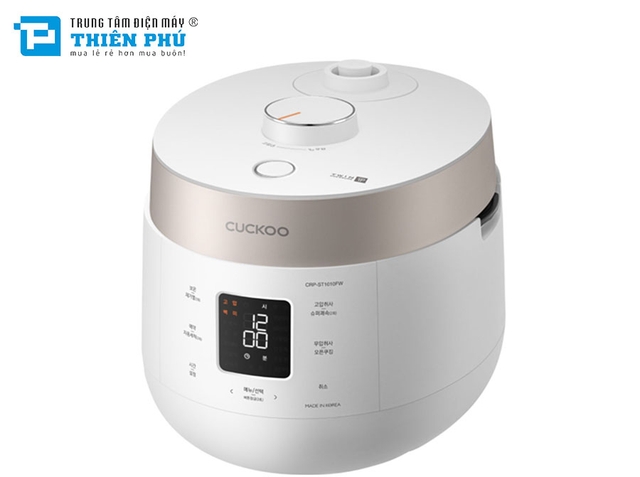 Nồi Cơm Điện Tử Áp Suất Kép Cuckoo CRP-ST1010FW 1.8L