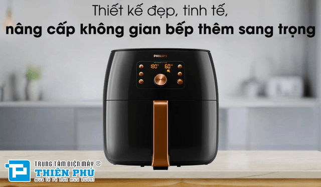 Nồi chiên không dầu Philips HD9860/90 nổi bật với những công nghệ gì?