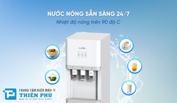 Tận hưởng không gian hiện đại hơn cây nước nóng lạnh nguội Karofi HCV206