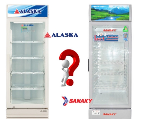 So sánh tủ mát Sanaky và Alaska &#8211; Nên chọn mua loại nào sử dụng tốt?