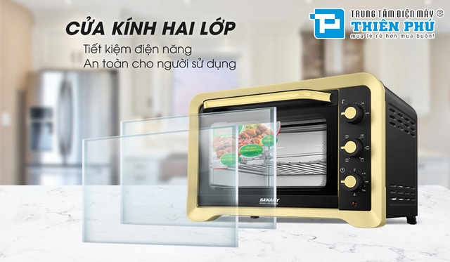 Khám phá thương hiệu lò nướng Sanaky giá rẻ