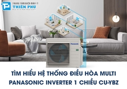 Tìm hiểu hệ thống điều hòa multi Panasonic inverter 1 chiều CU-YBZ