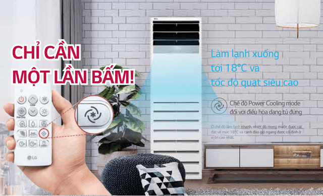 Khám phá tính năng trên điều hòa cây LG inverter ZPNQ36GR5AO/ZUAD1